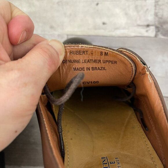 Giorgio Brutini Le Glove Size 8 Brown Leather Oxford Dress Shoes Lace Up main image 9